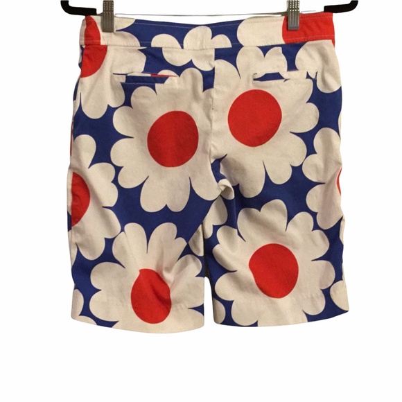 Like New! Super Cute Tibi New York Flower Bermuda Style Shorts - Picture 4 of 5